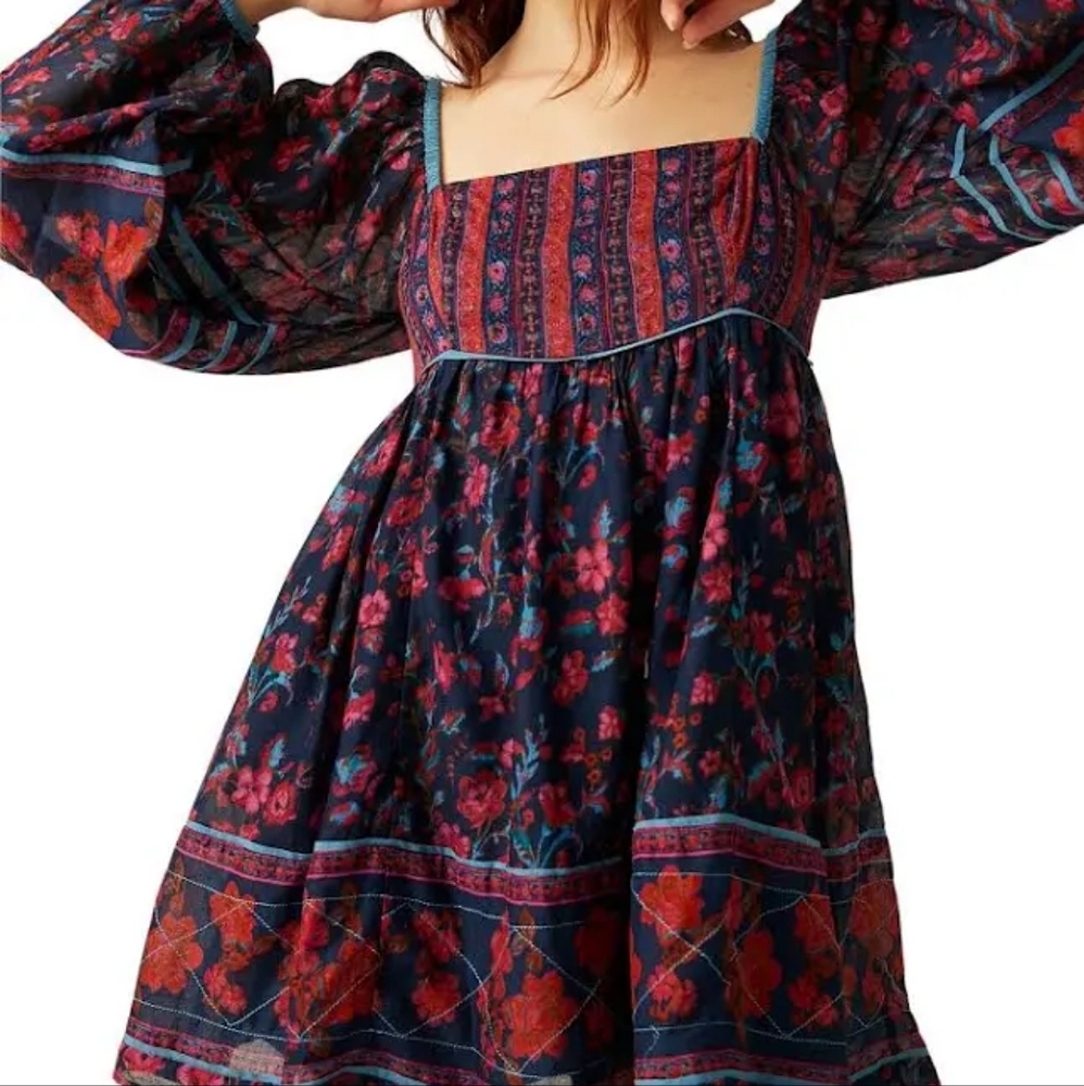 NWT Free People Endless Afternoon Mini Dress
